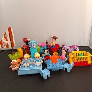 Lego Duplo Disney Figure Lot Mickey Princesses